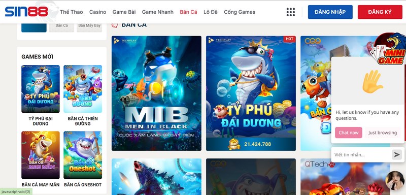 Sin88 - Đôi nét về nhà cái và sức hấp dẫn không thể chối từ 7 Hãy Thử Trải Nghiệm Hòa Mình Vào Địa Dương Cùng Game Bắn Cá
